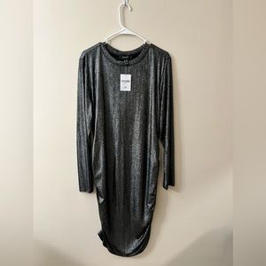 BLACK DRESS FOREVER 21 PLUS SIZE: 2X NWT